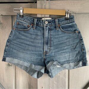 Abercrombie & Fitch Women's Blue Shorts